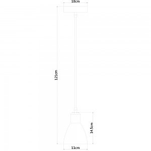 Светильник подвесной Arte Lamp A5049SP-1BK