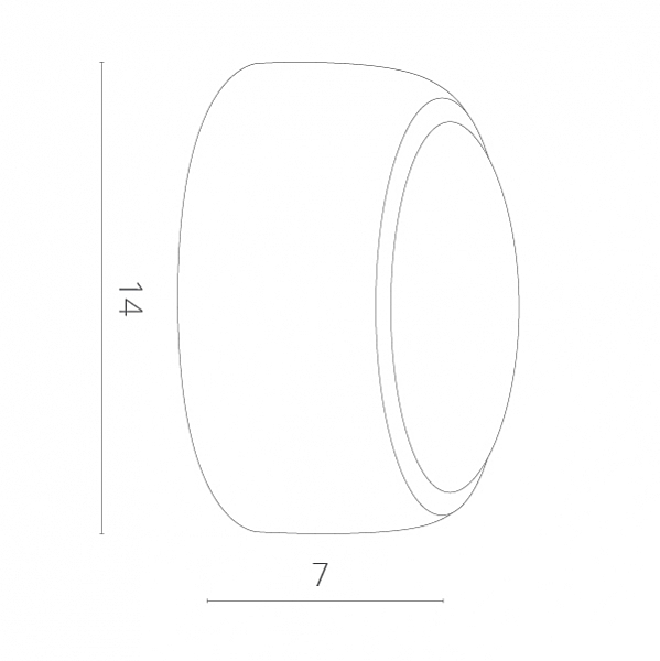 Настенное бра Arte Lamp Eclipse A1421AP-1WH