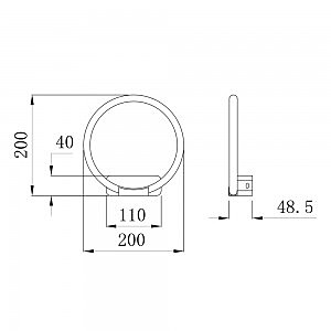 Настенное бра Arte Lamp Rapid A2500AP-1WH