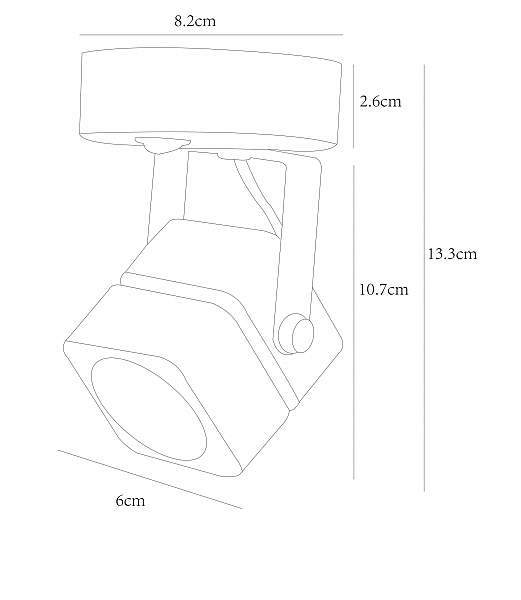 Светильник спот Arte Lamp Misam A1315AP-1BK