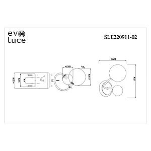 Настенное бра Evoluce Formae SLE220911-02