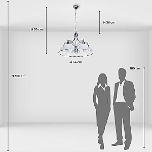 Подвесная люстра MW Light Фелиция 347017405