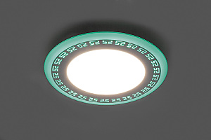 Встраиваемый светильник с узорами AL2440 29594 Feron
