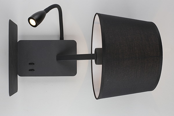 Настольная лампа с дополнительной подсветкой Talocci OML-62811-02 Omnilux