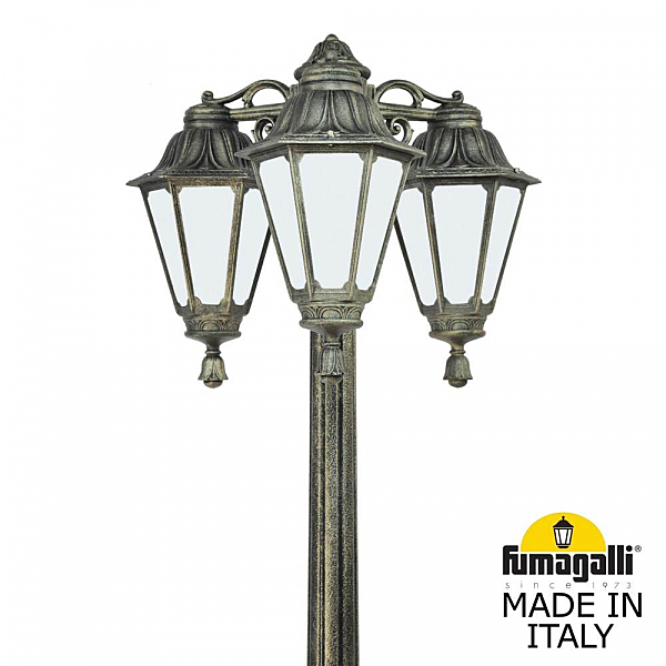 Столб фонарный уличный Fumagalli Rut E26.157.S30.BYF1RDN
