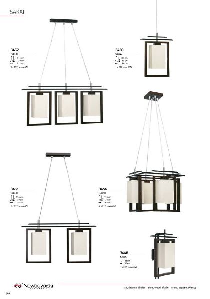 Светильник подвесной Nowodvorski Sakai 3450