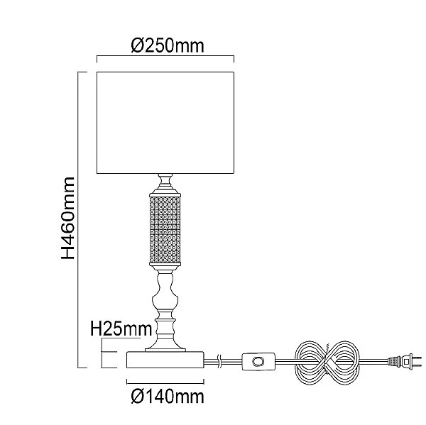 Настольная лампа MW Light Онтарио 692031501