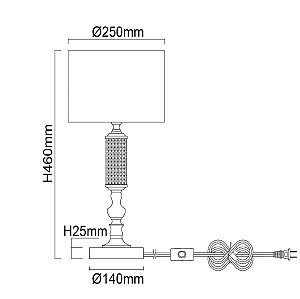 Настольная лампа MW Light Онтарио 692031501