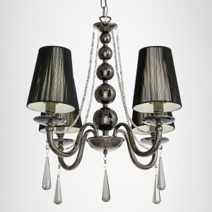 Подвесная люстра Lumina Deco Fabione LDP 1200-4 BK