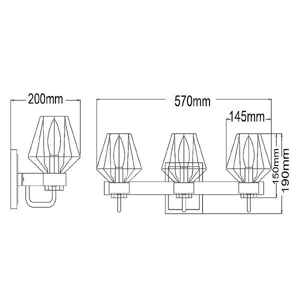 Настенное бра MW Light Джестер 104022203