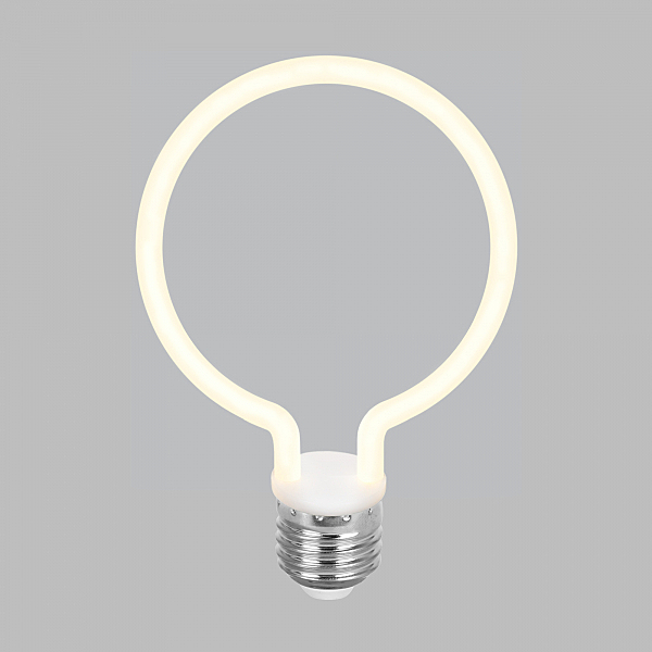 Светодиодная лампа Elektrostandard Decor filament Decor filament 4W 2700K E27 round белый матовый (BL156)