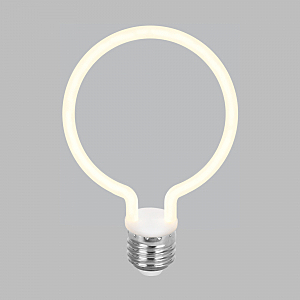 Светодиодная лампа Elektrostandard Decor filament Decor filament 4W 2700K E27 round белый матовый (BL156)