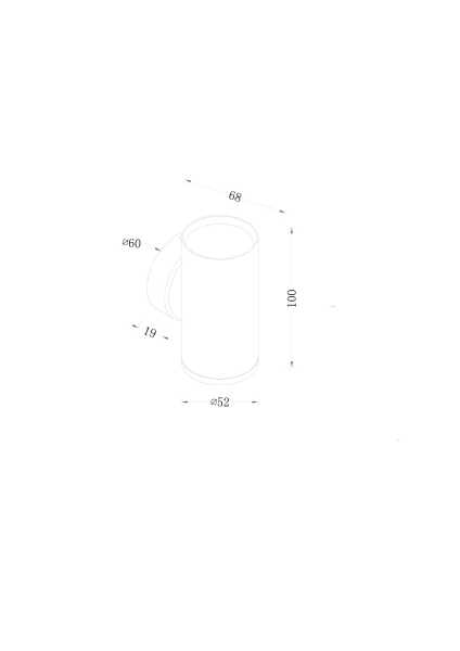 Настенный светильник Maytoni Focus S C068WL-01W