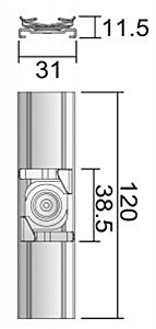 Кронштейн для 3-х фазной системы Deko-Light D Line 710052