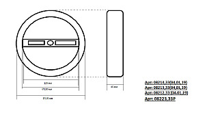 Светильник подвесной KINK Light Тор 08212,19A(4000K)