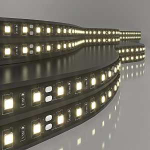 <span>LED лента Elektrostandard Лента светодиодная 60Led 14,4W IP20 3300K тёплый белый (5050 24V 60Led 14,4W IP20 Black) 5000мм теплый (3300k) IP20</span>