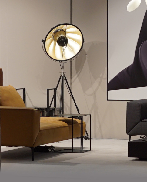 Торшер Delight Collection Studio 7095F black/gold