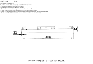 Трековый светильник Crystal Lux CLT 0.113 CLT 0.33 001 12W BL T4000K