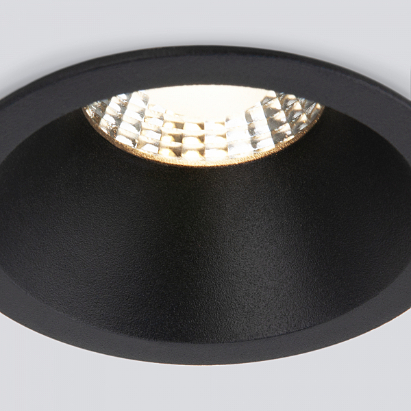 Встраиваемый светильник Elektrostandard 15266 15266/LED 7W 4200K BK черный