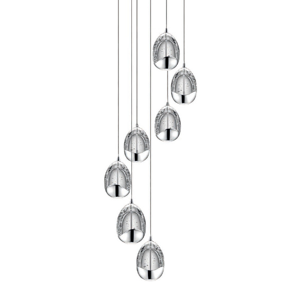 Люстра каскадная Delight Collection Terrene MD13003023-12A chrome