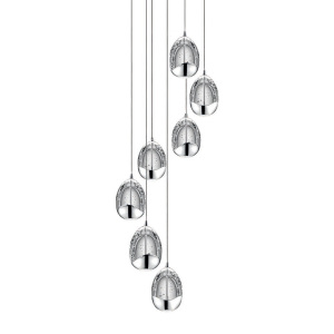 Люстра каскадная Delight Collection Terrene MD13003023-12A chrome