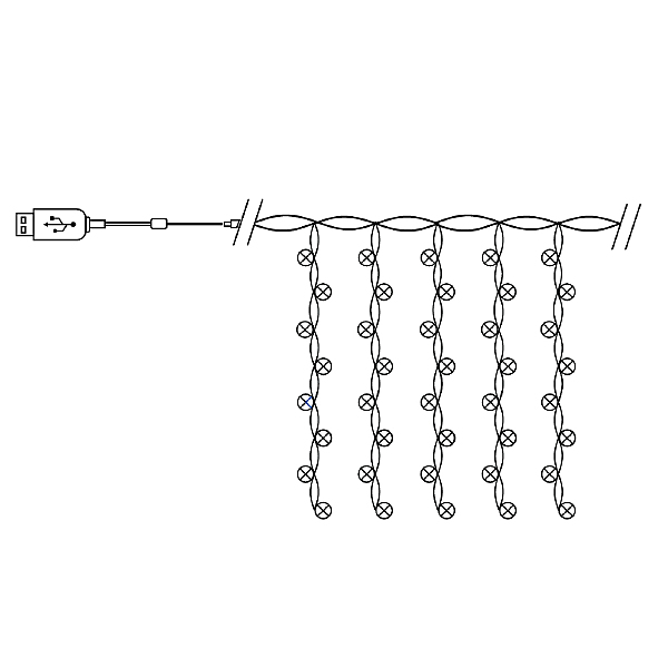 Гирлянда Feron CL591 41640