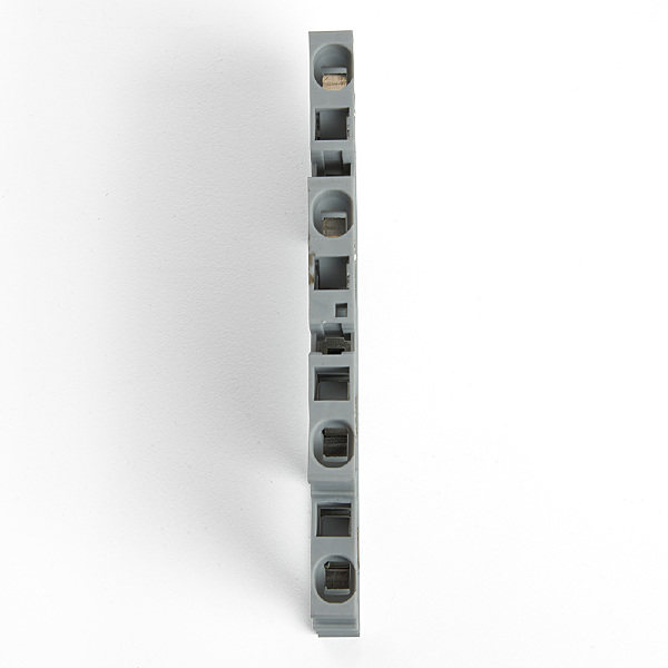 Зажим самозажимной, 4-проводной проходной 2 уровня 2,5 мм Stekker LD555-1-25 39967