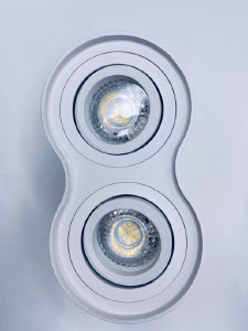 Накладной светильник Elvan NC-507-2RM-WH