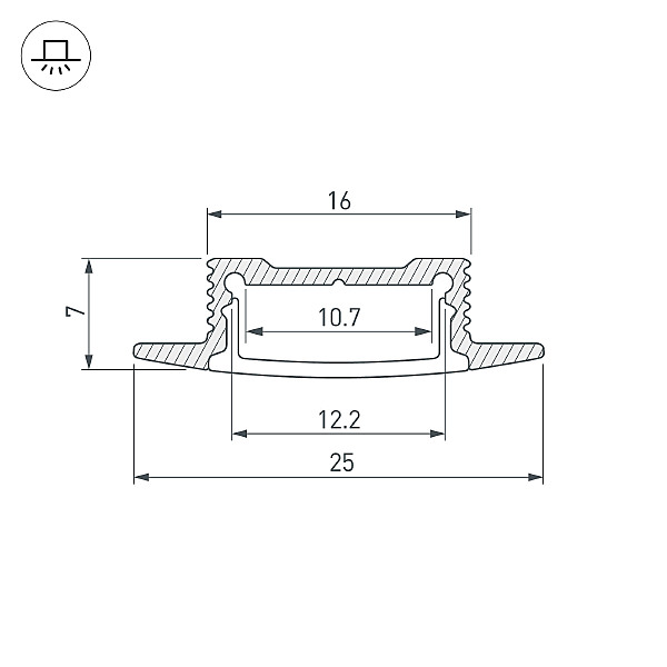 Профиль Arlight Sl-Slim 023717