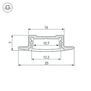 Профиль Arlight Sl-Slim 023717