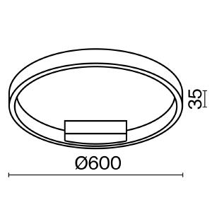 Светильник потолочный Maytoni Rim MOD058CL-L35BK