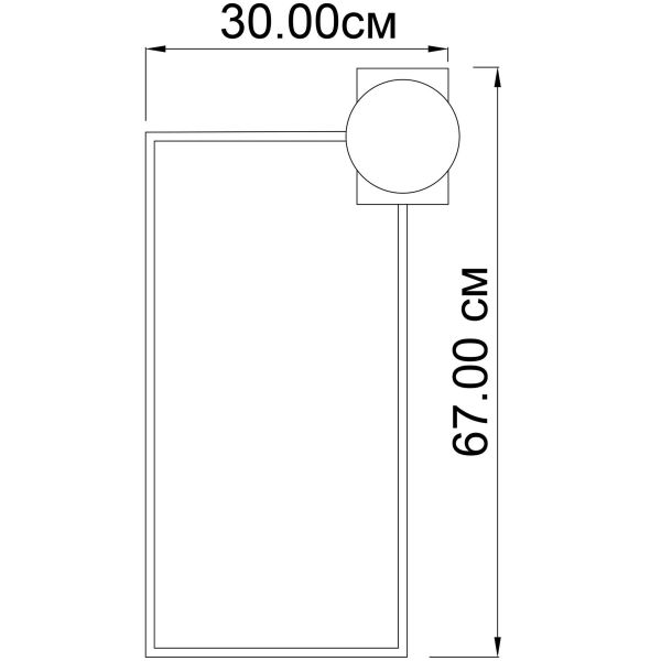 Настенное бра OneLight Siana LE11498