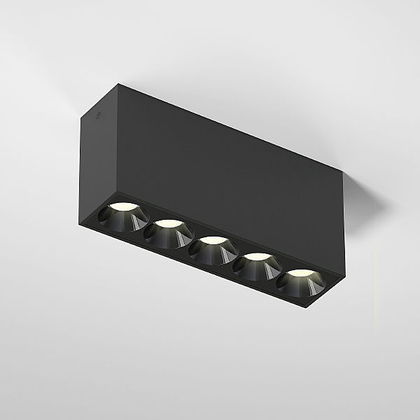 Накладной светильник Elektrostandard Block 25108/LED 10W 3000K черный