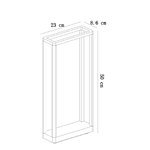 Уличный наземный светильник Arte Lamp Hassaleh A3374PA-1BK